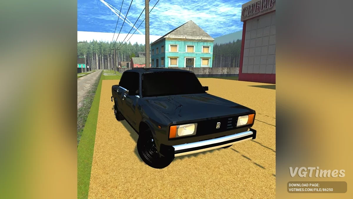 Simple Car Crash Physics Sim — ВАЗ 2105 оперстайл