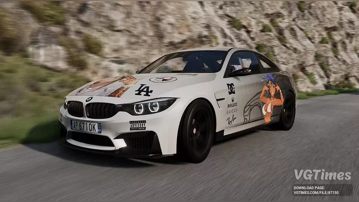 BeamNG.drive — 2015-2018 BMW M4 v3.14 (0.36.x)