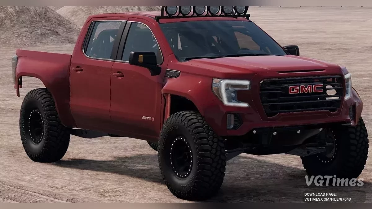 BeamNG.drive — 2021 GMC Sierra v3.05 (0.36.x)