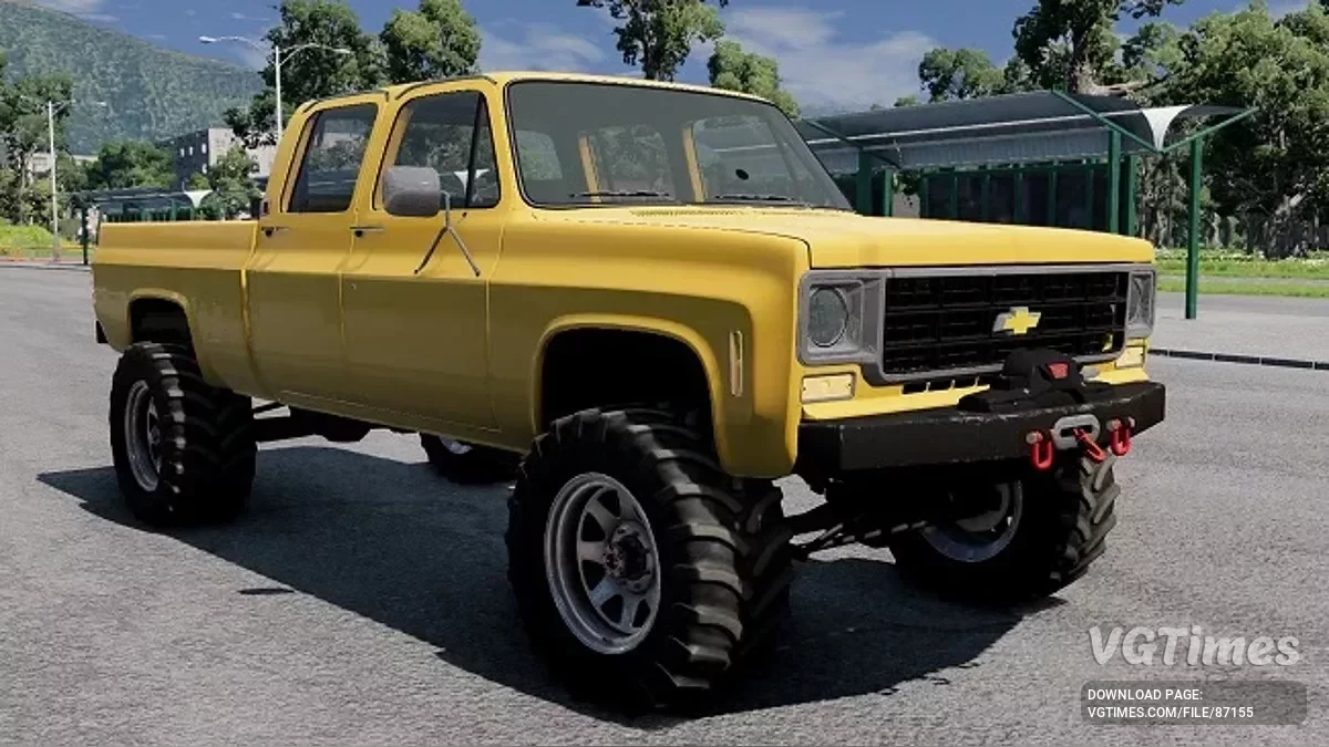 BeamNG.drive — Chevrolet Silverado 1976 (0.36.x)