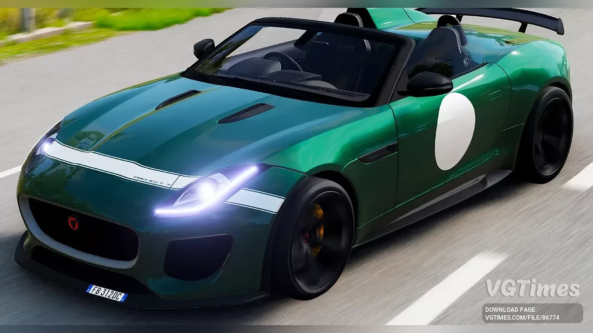BeamNG.drive — Jaguar F-Type Project 7 Release v3.15 (0.36.x)
