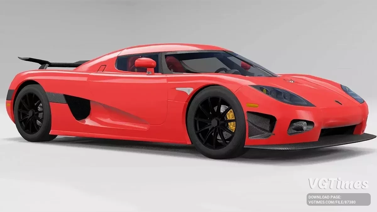 BeamNG.drive — Königsegg CCXR v3.15 (0.37.x)