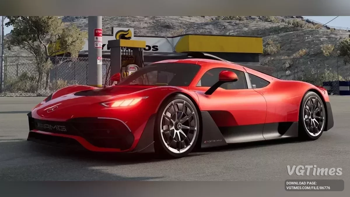 BeamNG.drive — Mercedes AMG One v3.17 (0.36.x)