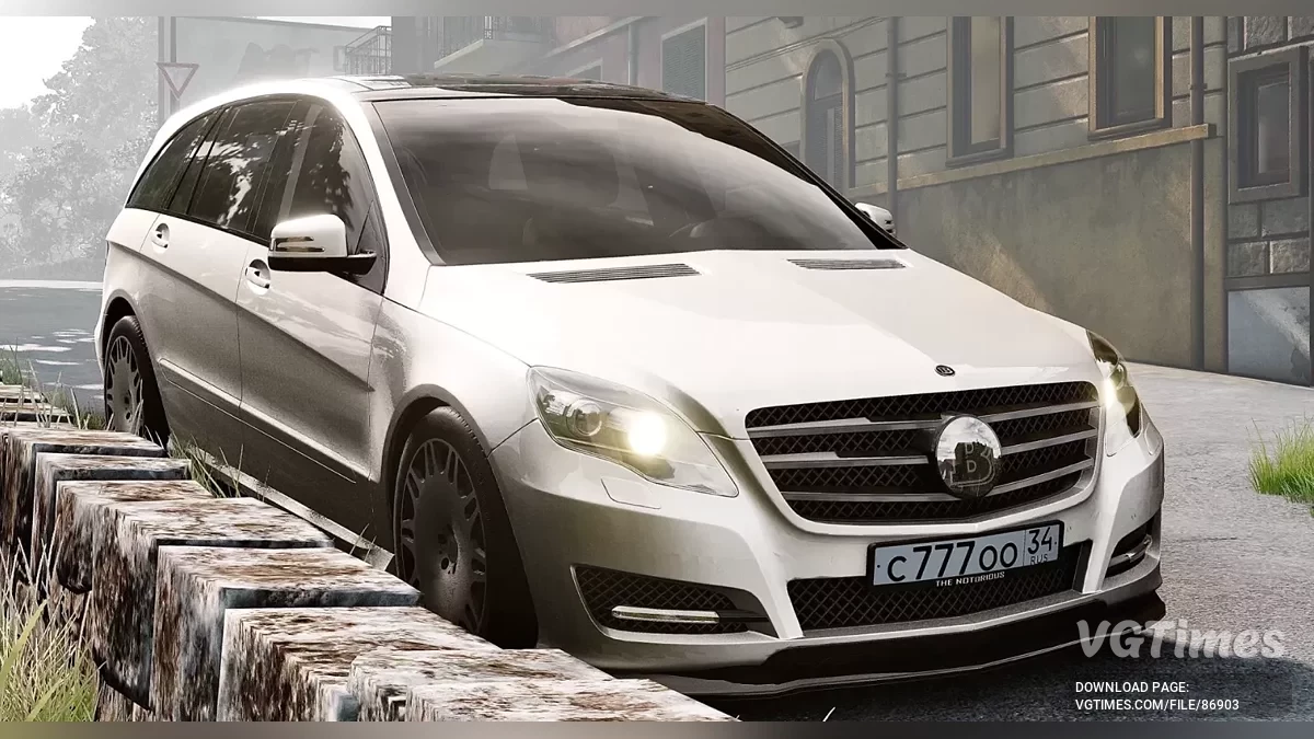 BeamNG.drive — Mercedes-Benz R-Class (W251) v2.70 (0.36.x)