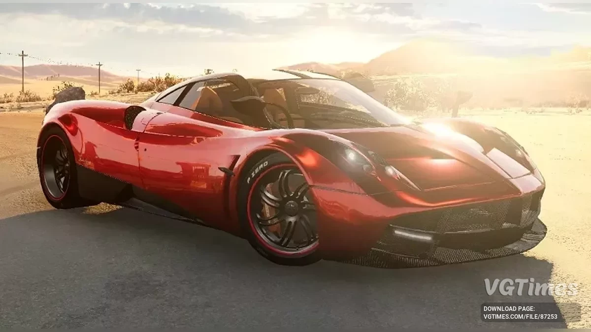 BeamNG.drive — Pagani Huayra v2.75 (0.36.x)