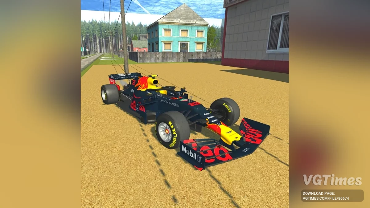 Simple Car Crash Physics Sim — RB15 F1