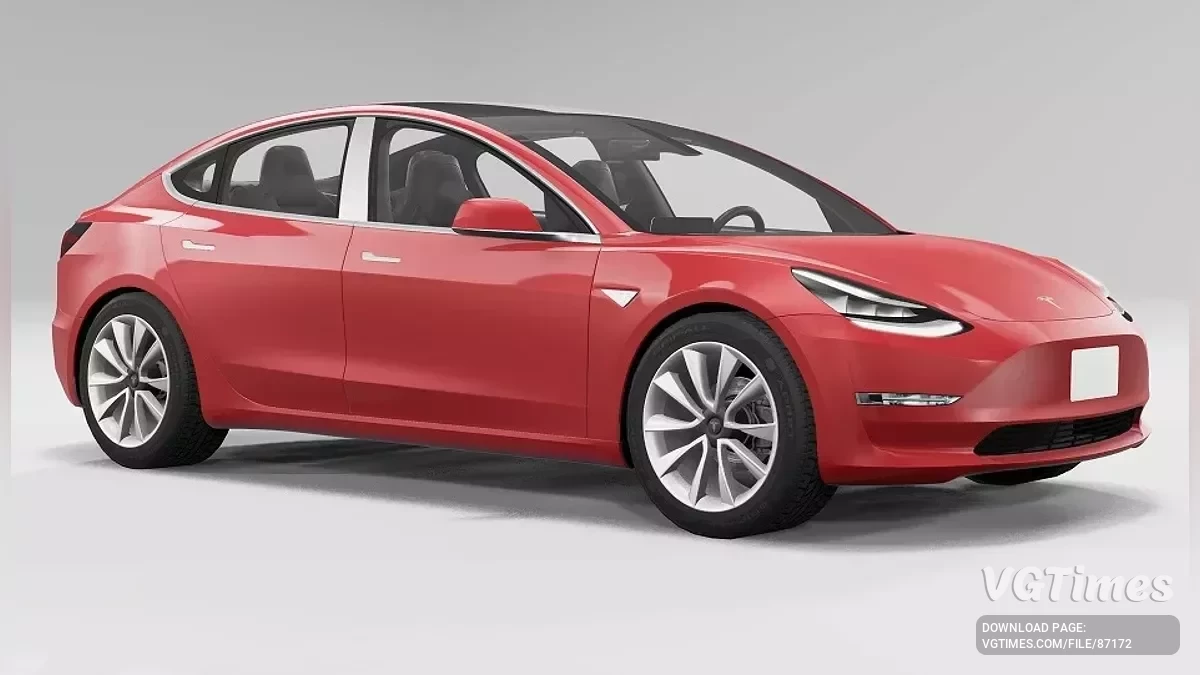BeamNG.drive — Tesla Model 3 v2.07 (0.36.x)