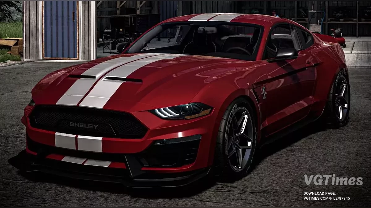 BeamNG.drive — Ford Mustang 2021 v1.0 (0.37.x)