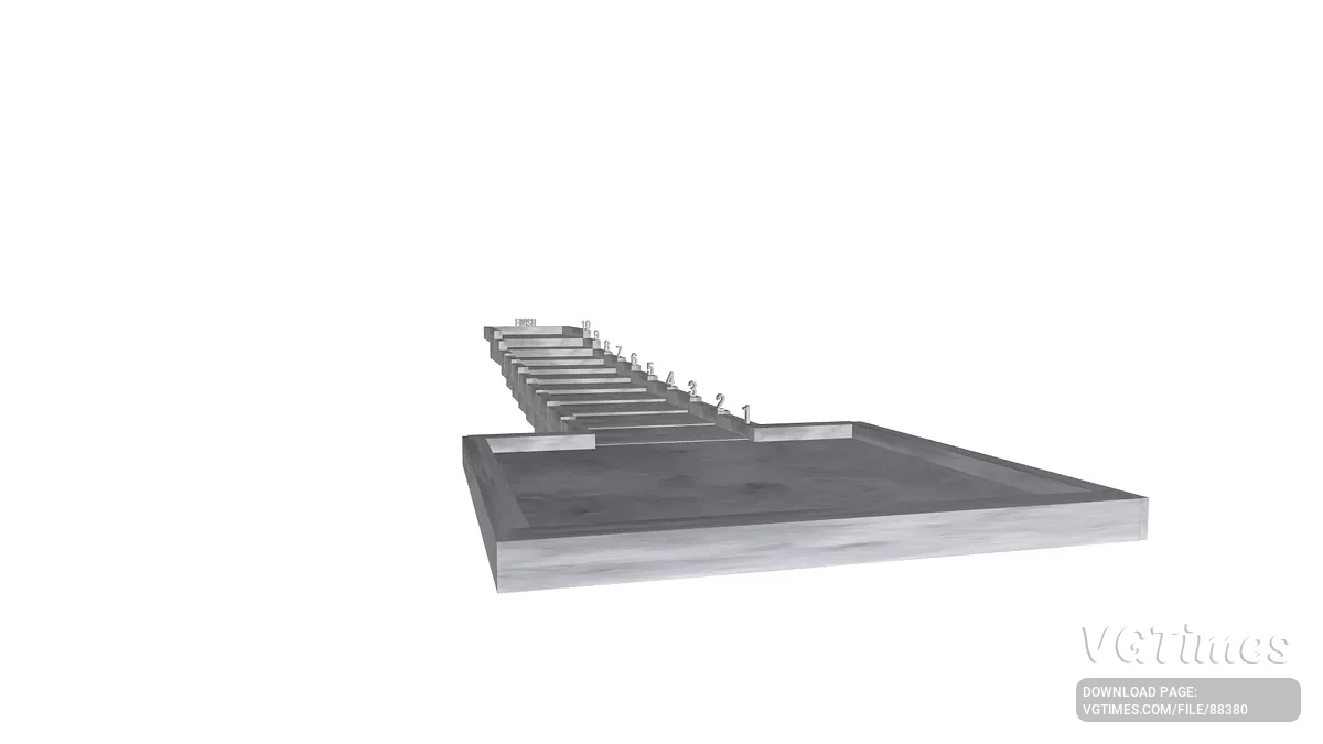 Simple Car Crash Physics Sim — Карта "Ступеньки"