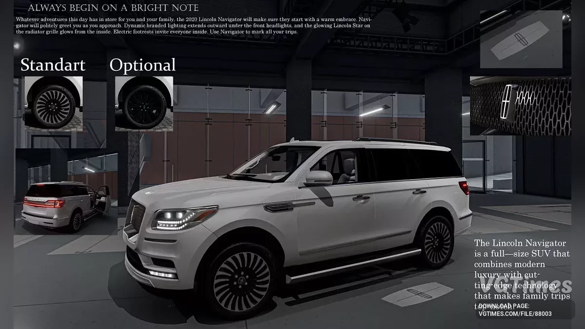 BeamNG.drive — Lincoln Navigator v4.80 (0.37.x)