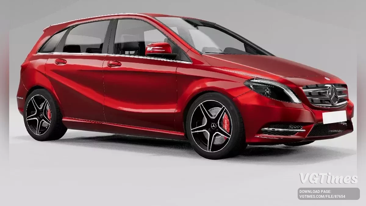 BeamNG.drive — Mercedes-Benz B-Class 2011-2014 v2.05 (0.36.x)