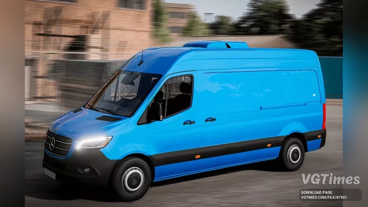 BeamNG.drive — Mercedes-Benz Sprinter W907-W910 v1.0 (0.37.x)