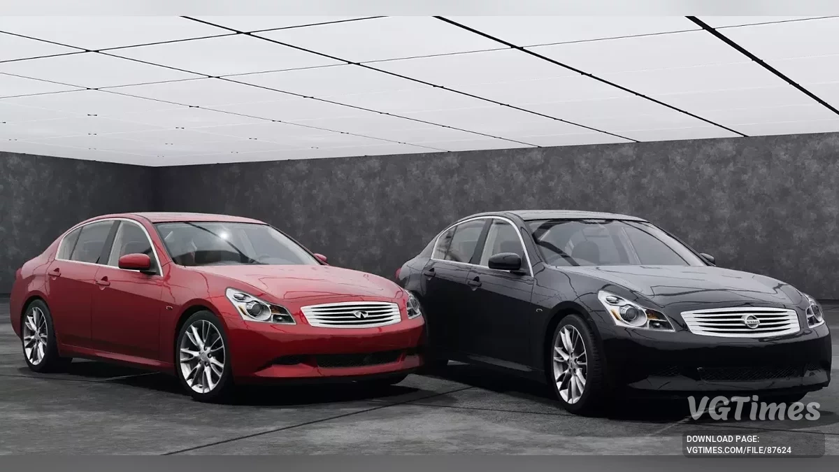 BeamNG.drive — Nissan Skyline V36/Infinity G35 v4.13 (0.37.x)