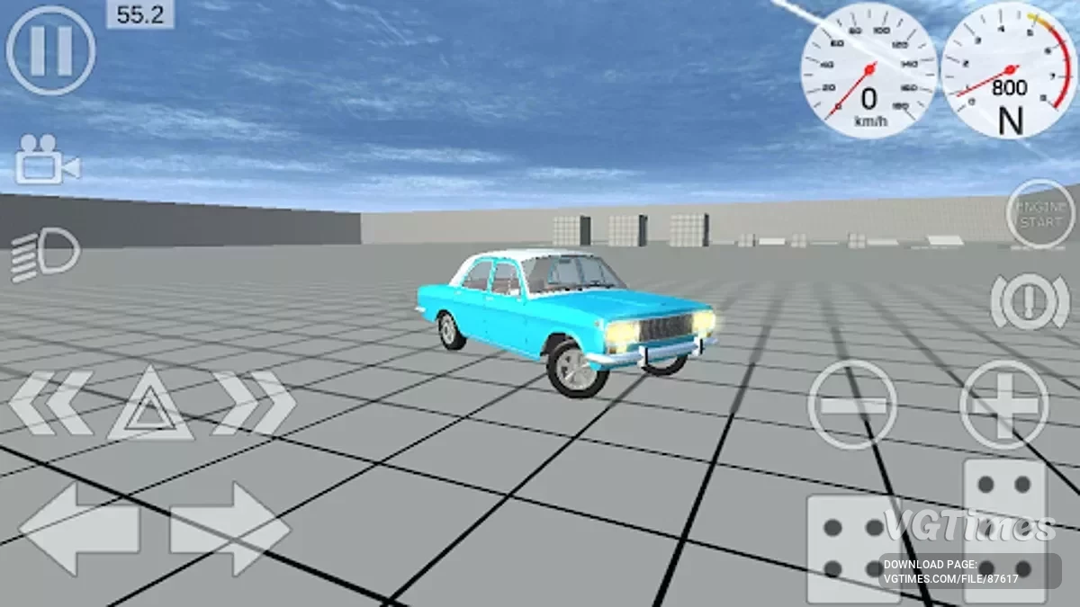 Simple Car Crash Physics Sim — Карта из NSCC