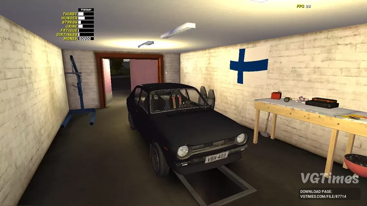 My Summer Car — Собранная Сатсума, есть весь транспорт, много денег