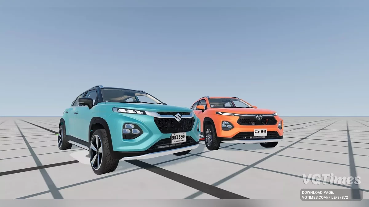 BeamNG.drive — Suzuki Fronx/Toyota Urban Cruiser Taisor v1.0.3 (0.37.x)