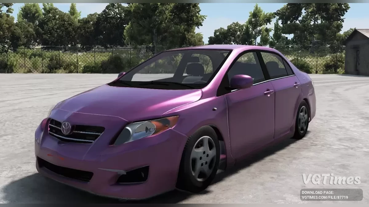 BeamNG.drive — Toyota Corolla v2.0 (0.37.x)
