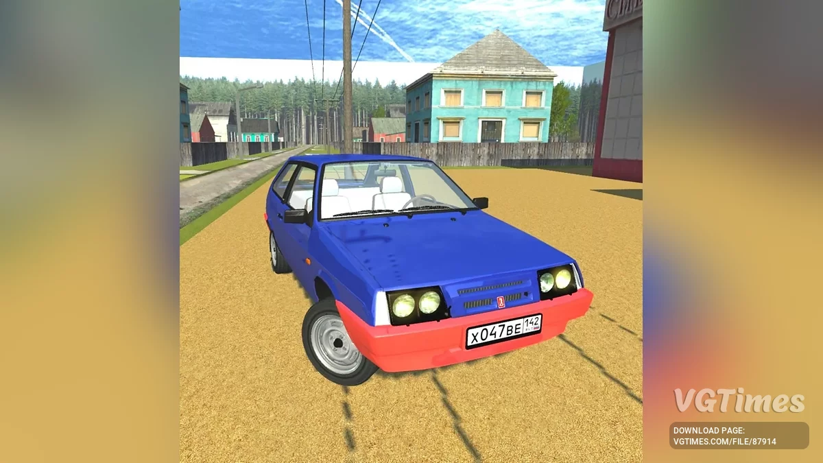 Simple Car Crash Physics Sim — ВАЗ 2108