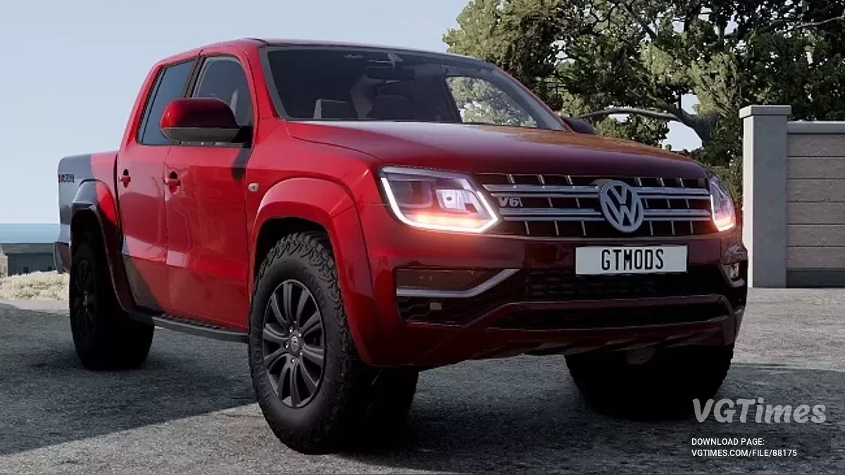 BeamNG.drive — Volkswagen Amarok (2014-2016) v1.1 (0.37.x)