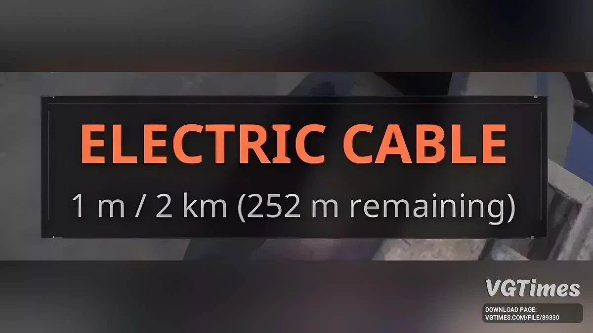 The Last Caretaker — Более длинные кабели (провода, трубы и т.д.)