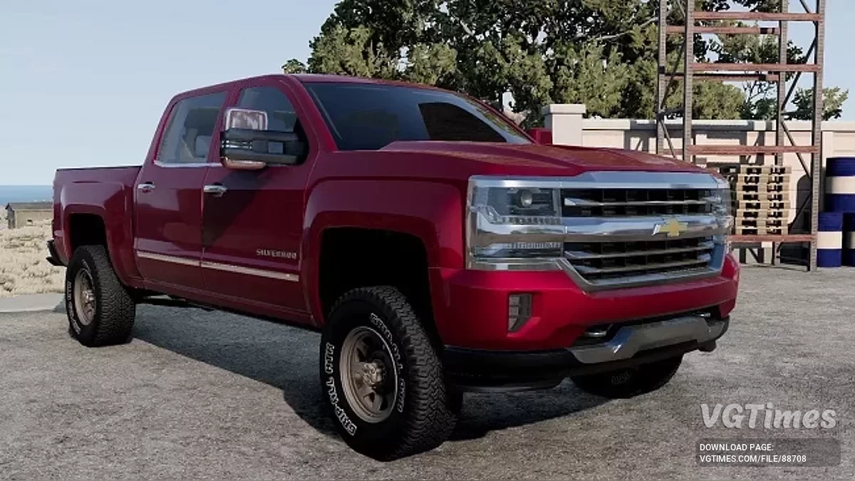 BeamNG.drive — Chevrolet Silverado 1500 (2014-15) (0.37.x)