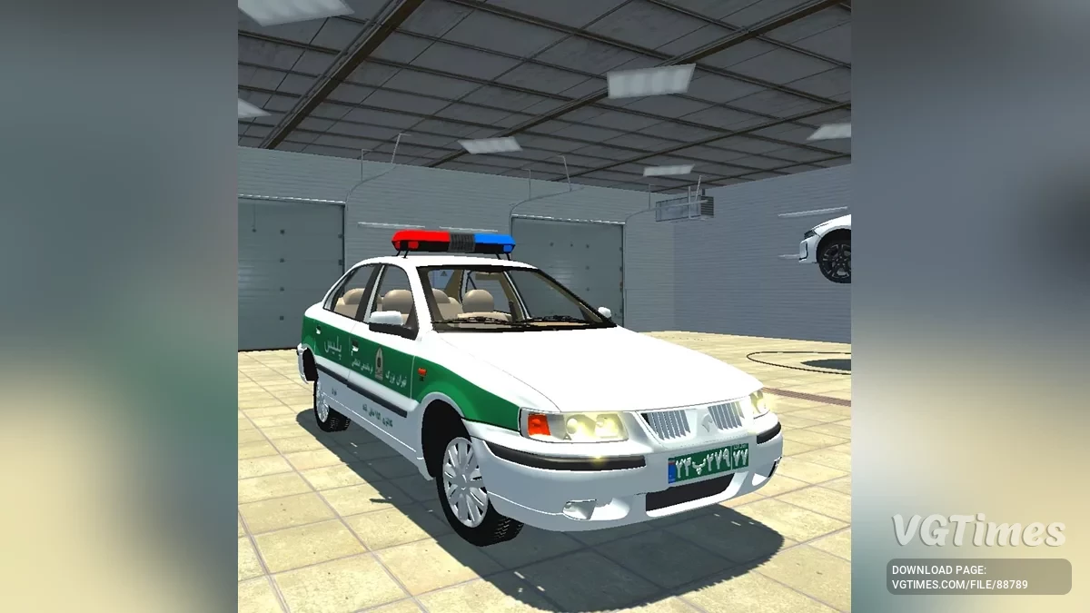 Not Simple Car Crash — Ikco Samand Police