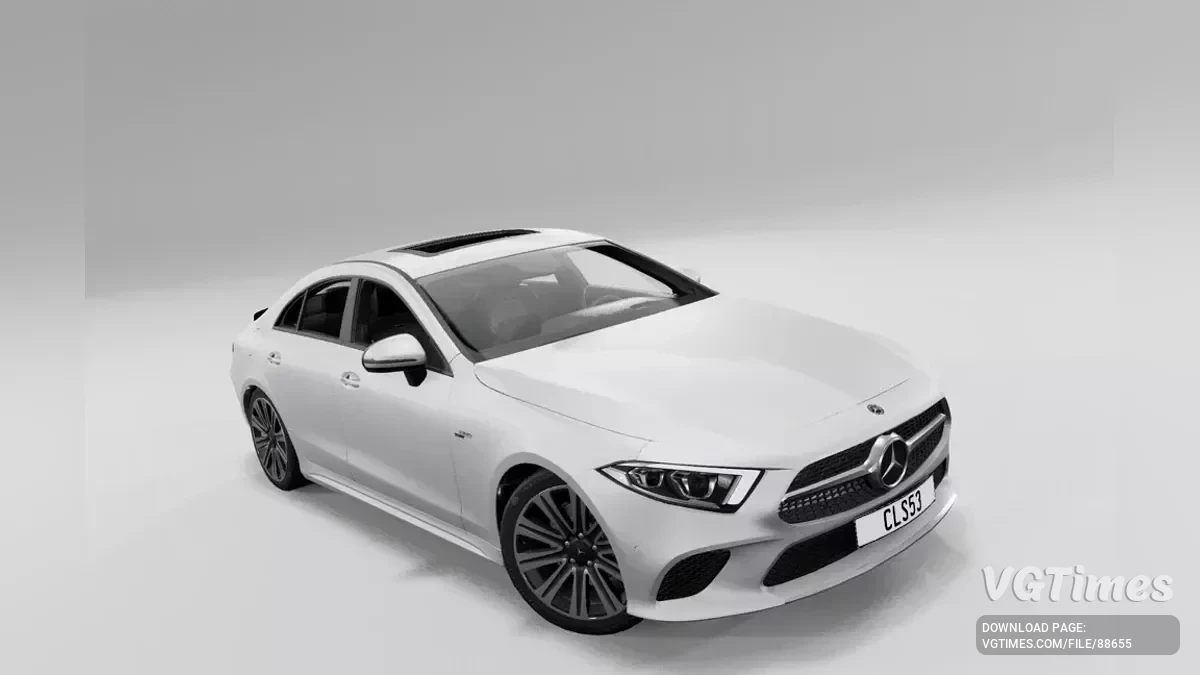BeamNG.drive — Mercedes-Benz CLS53 v2.0 (0.37.x)