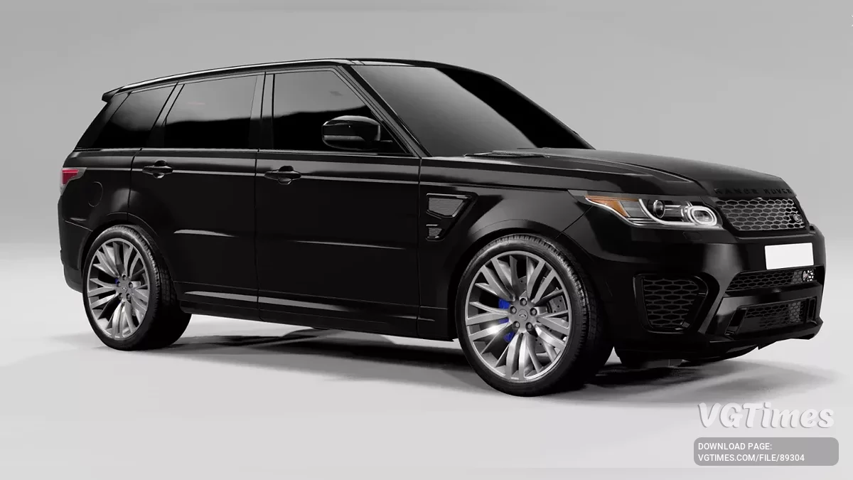 BeamNG.drive — Range Rover Sport SVR L494 v4.80 (0.37.x)
