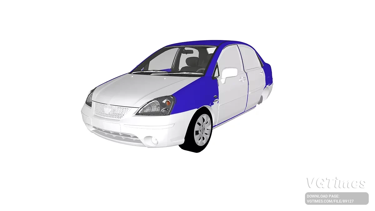 Simple Car Crash Physics Sim — Suzuki Liana