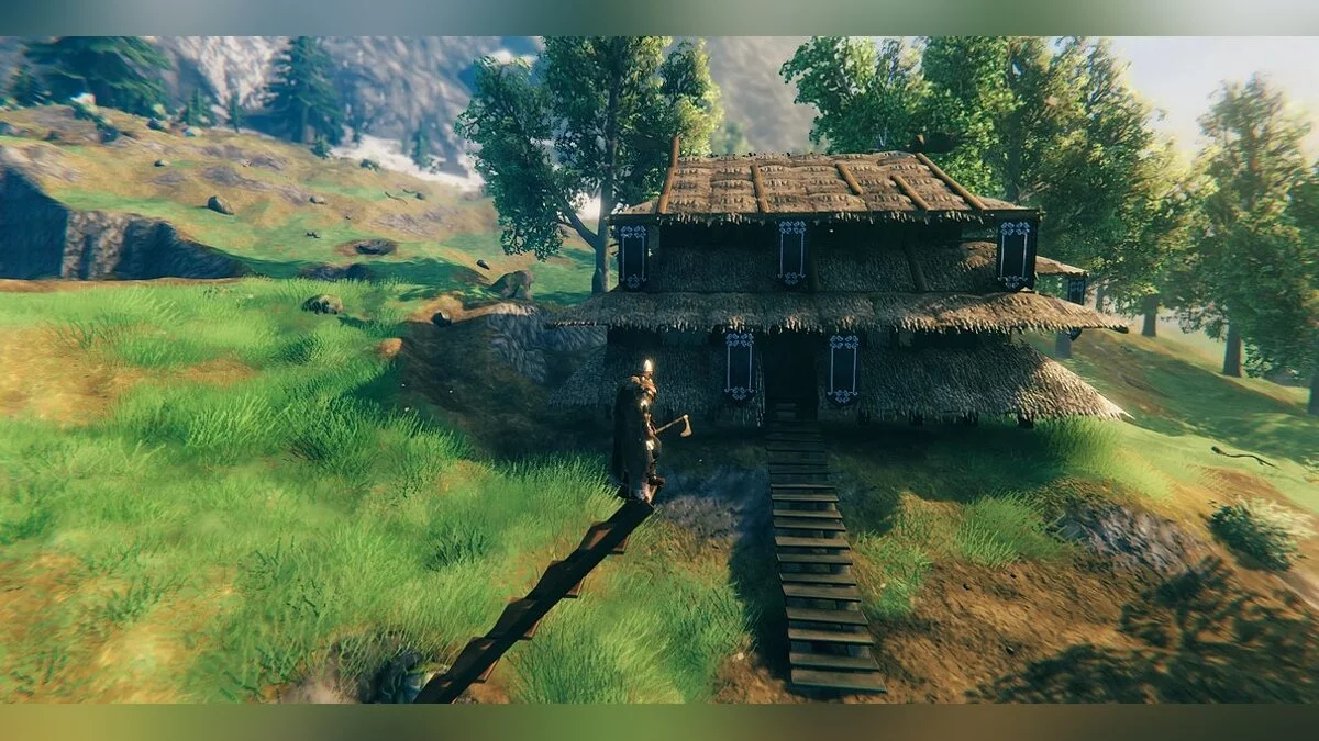 Как построить каменный дом в Valheim. Как открыть и сделать камнерез