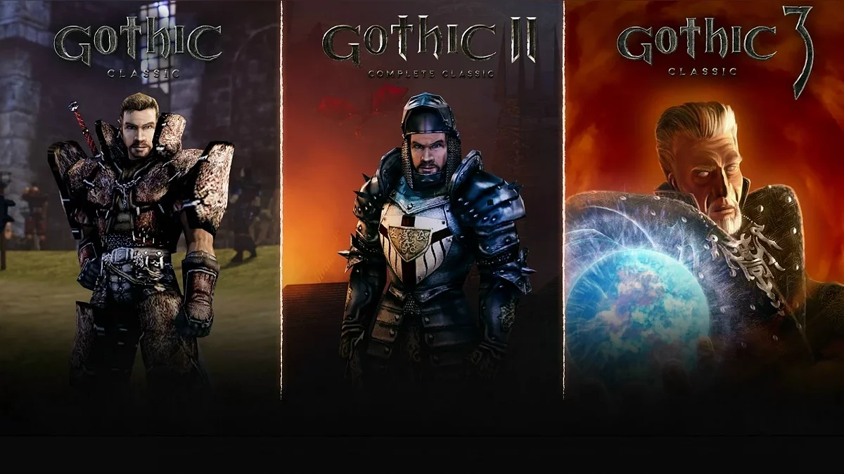 Названы даты выхода классических Gothic на консолях PlayStation и Xbox