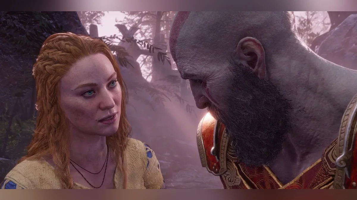 Кратос и Фэй в God of War: Ragnarok
